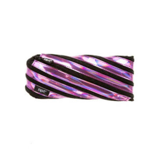 Picture of ZIP IT METALLIC POUCH PURPLE